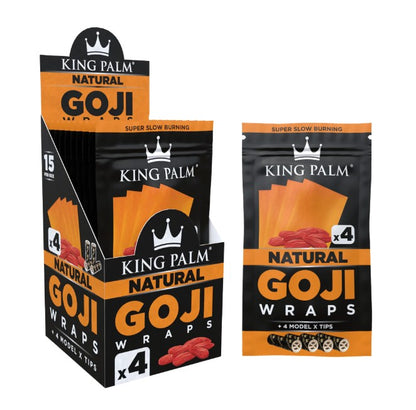 King Palm Goji Wraps 4 Pack 15 CT