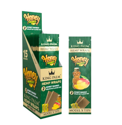 King Palm Hemp Wraps 2 Pack 15 CT