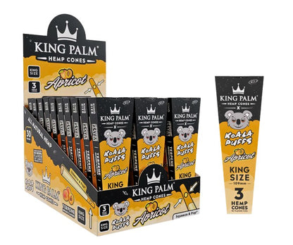 King Palm Hemp Cones King Size 3 Pack 30 CT