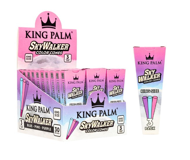 King Palm Hemp Cones King Size 3 Pack 30 CT