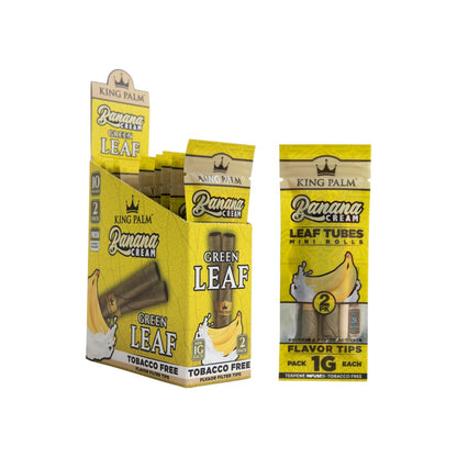 King Palm Herbal Green Leaf Mini 2 Pack 10CT