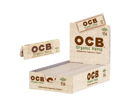 OCB Papers Organic Hemp 1 1/4" Size 24 CT