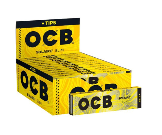 OCB Papers + Tips Solaire King Size Slim 24 CT