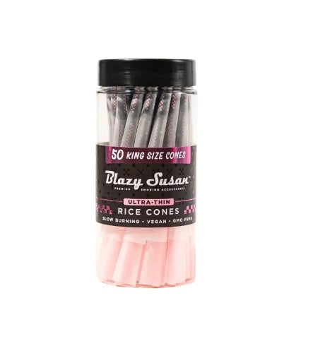 Blazy Susan Rice Cones Jar King Size 50 CT