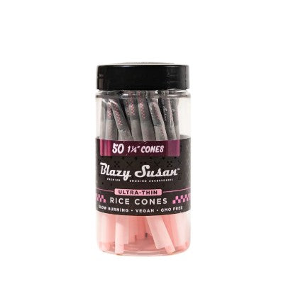 Blazy Susan Rice Cones Jar 1 1/4" Size 50 CT