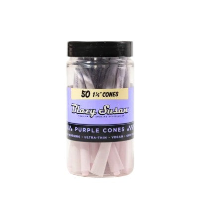 Blazy Susan Purple Cones Jar 1 1/4" Size 50 CT