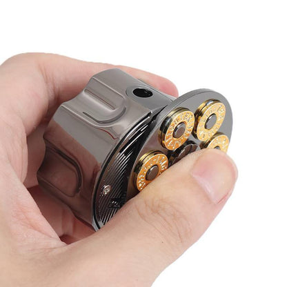 VYN0058 Revolver Wheel Metal Spinner Shaped Mini Lighters 16ct