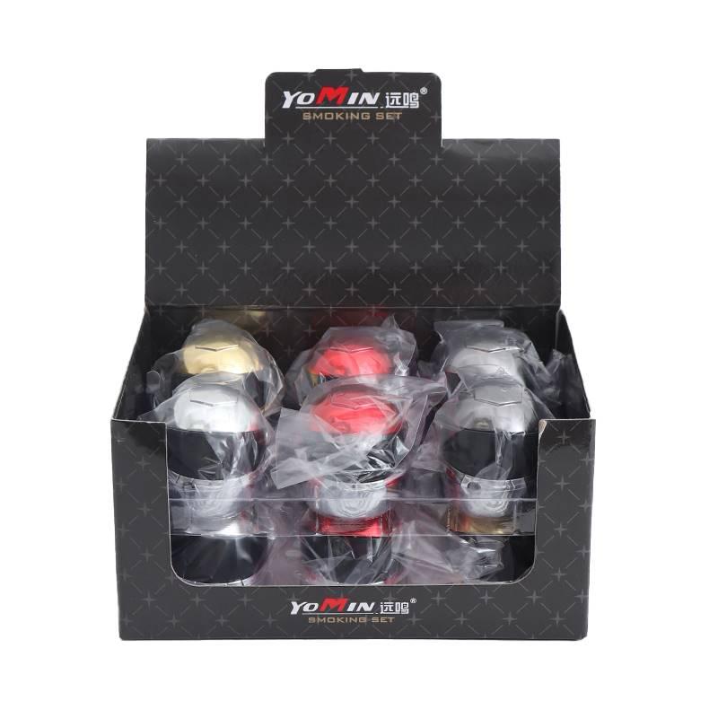 VYN0052 Creative Helmet Shaped Mini Lighters 12ct