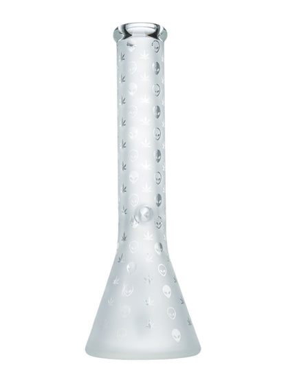 PL16 Plutos 14" Stellar Illusion I Sand Blasted Waterpipe