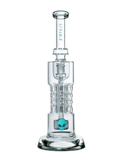 PL8 Plutos 10" Cosmic Cascade Waterpipe w/ One Piece Quartz Banger