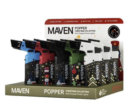 Maven Popper Christmas Collection 15ct Display