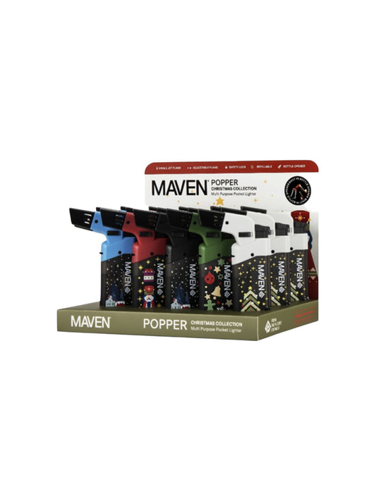 Maven Popper Christmas Collection 15ct Display