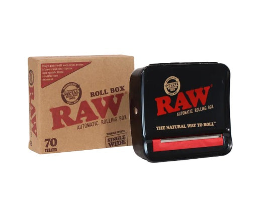 Raw 70mm Metal Auto-Roll Box 1 CT