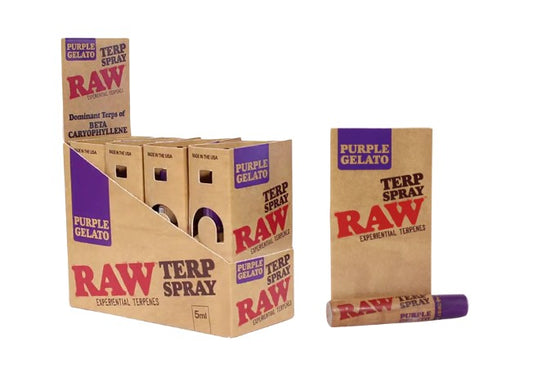 RAW Terpene Spray 5ml Purple Gelato 8 CT