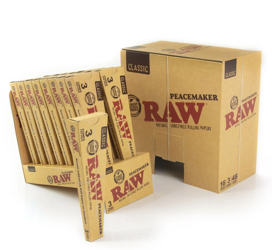 Raw Classic Cones Peacemaker 16 Pack 3 CT