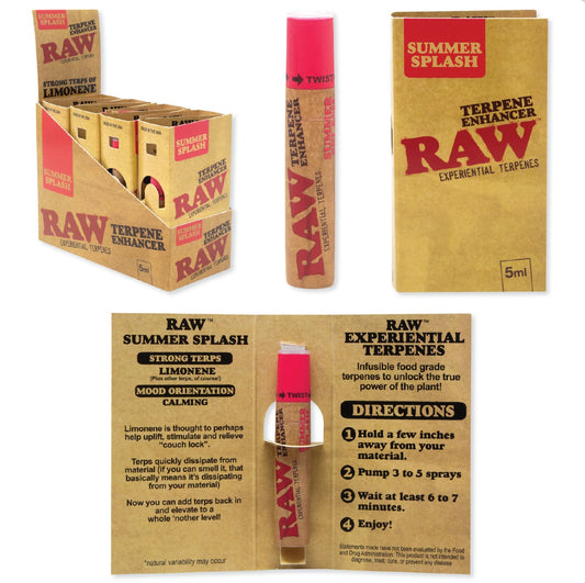 RAW Terpene Enhancer Spray 5ml Summer Splash 8 CT