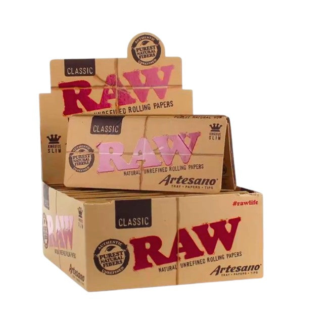 Raw Classic Papers Artesano King Size Slim 15 CT