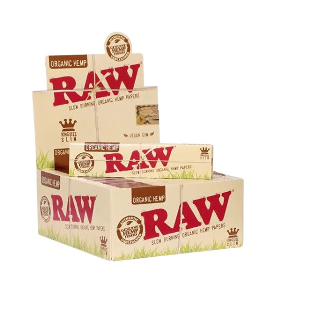 Raw Organic Papers King Size Slim 50 CT