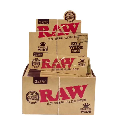 Raw Classic Papers King Size Wide 50 CT