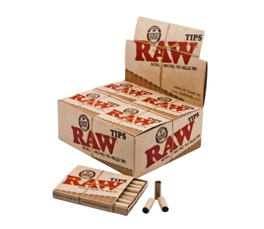 Raw Tips 21 PK Prerolled 20 CT