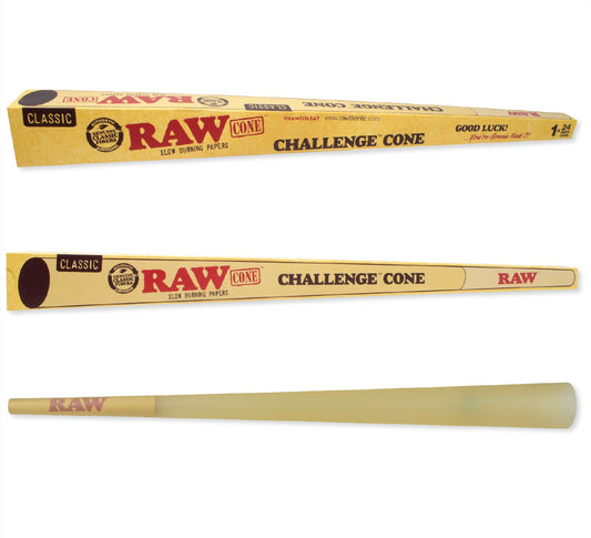 Raw Classic Cones 24" Size Challenge 1 CT
