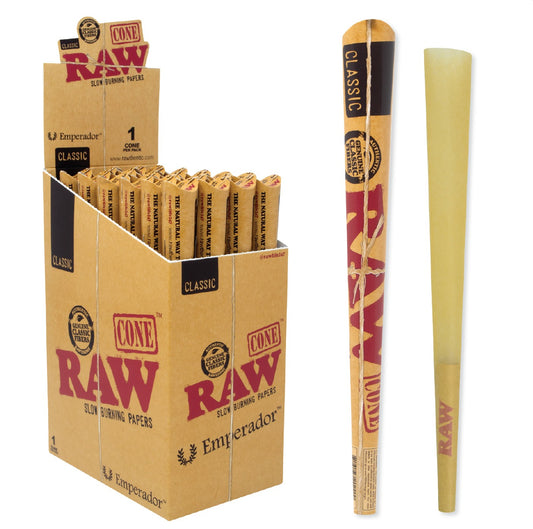 Raw Classic Cones Emperador 24 Pack 1 CT
