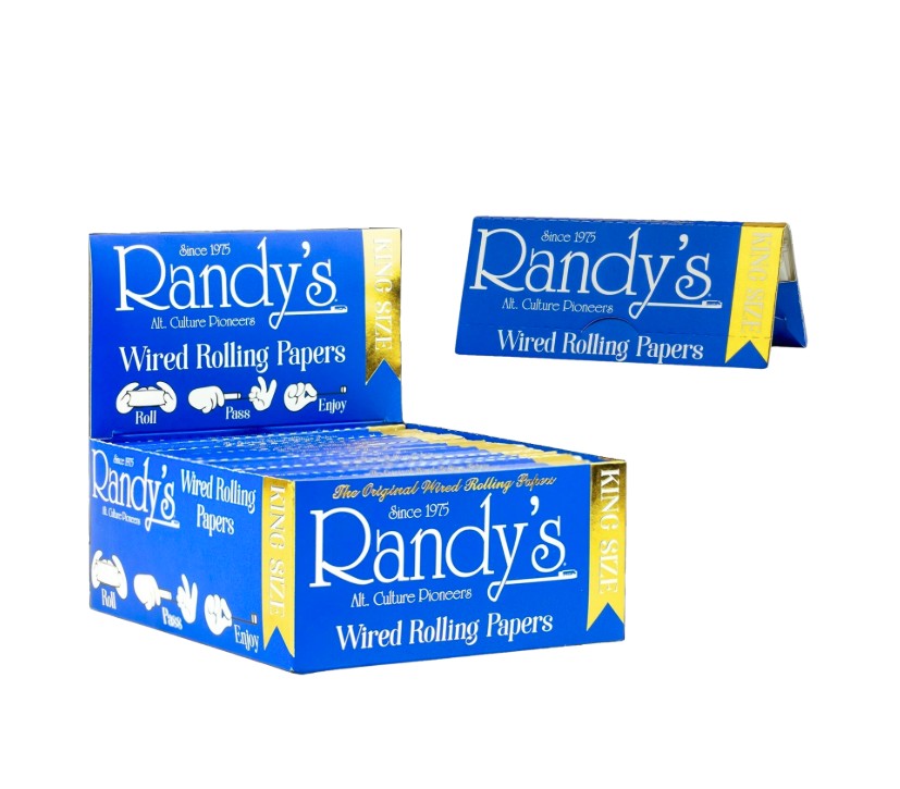 Randy's Papers King Size Gold 110mm 25 CT