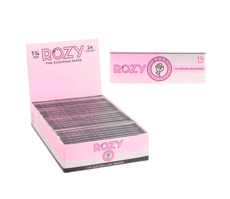 Rozy Pink Papers 1 1/4" Size 24 CT