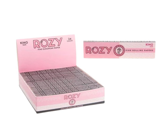 Rozy Pink Papers King Size 24 CT