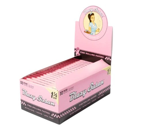 Blazy Susan Pink Papers 1 1/4" Size 50 CT