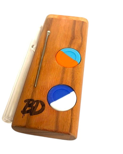 BEARDED Dab Dugout w/ Silicone Jar