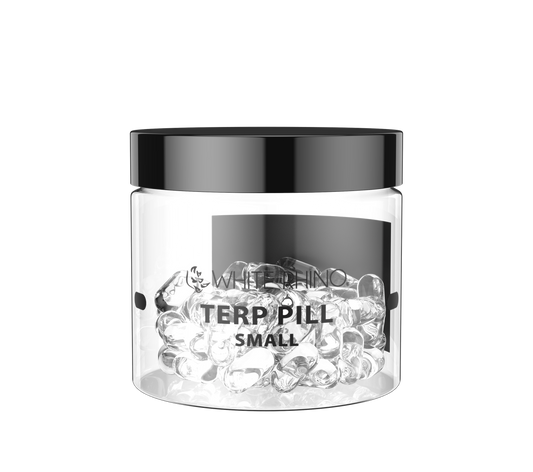 WHITE RHINO SMALL TERP PILL- 50ct JAR