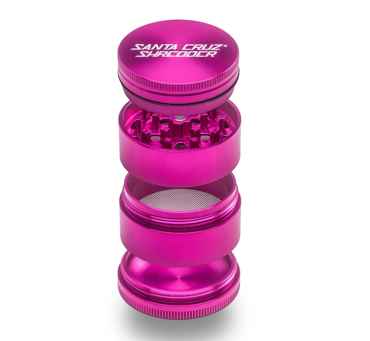 Santa Cruz Shredder Aluminum 4 Piece Grinder - Medium