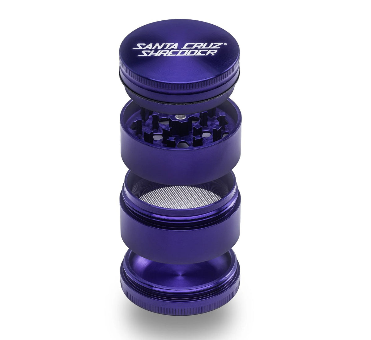Santa Cruz Shredder Aluminum 4 Piece Grinder - Medium