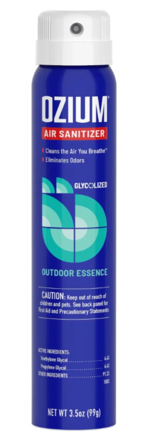OZIUM Air Sanitizer New Car 3.5oz 4ct