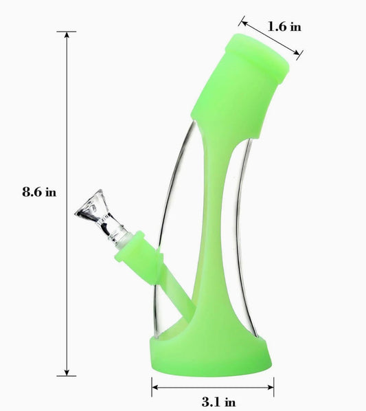 SWP4 Glow in the Dark Silicone Waterpipe