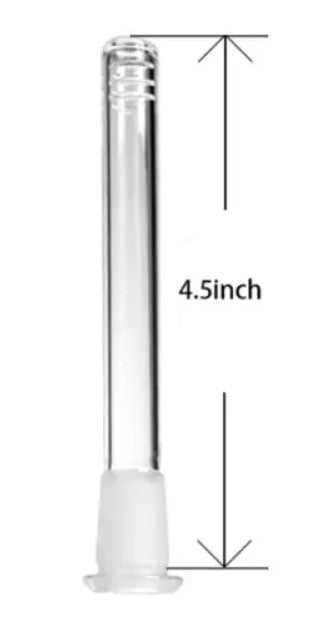 DS2 4.5" Clear Downstem 5ct