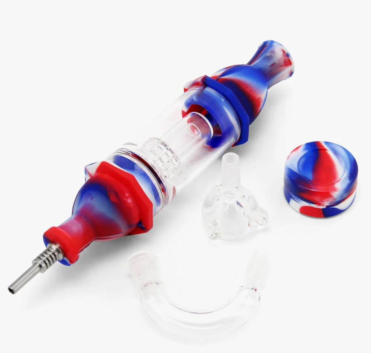 SNC5 2 in 1 Silicone Nectar Collector & Silicone Waterpipe