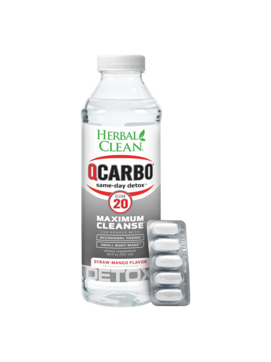 QCarbo 20oz Clear Maximum Cleanse