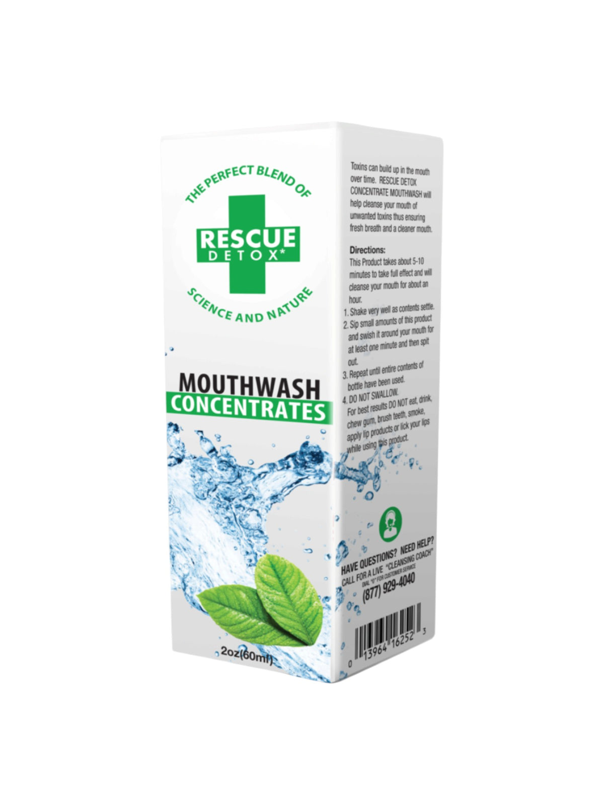 Rescue Detox® Mouthwash Concentrates 6ct
