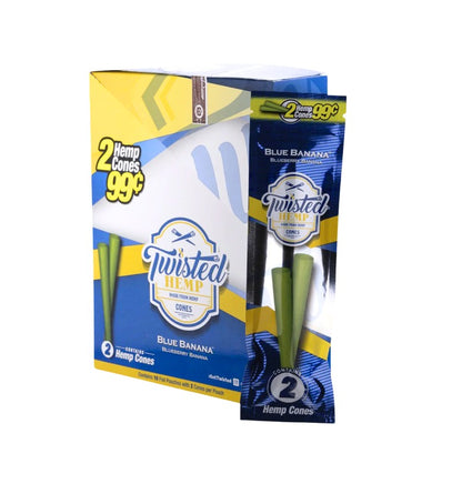 Twisted Hemp Cones 2 Pack 10 CT