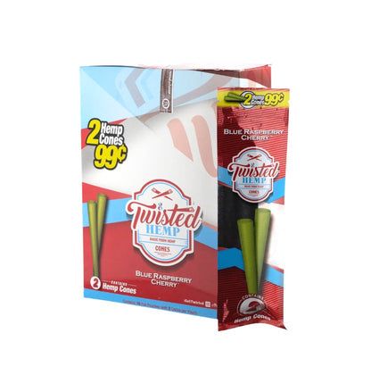 Twisted Hemp Cones 2 Pack 10 CT