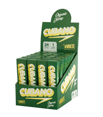 Vibes Cones Cubano 1 Pack 24 CT