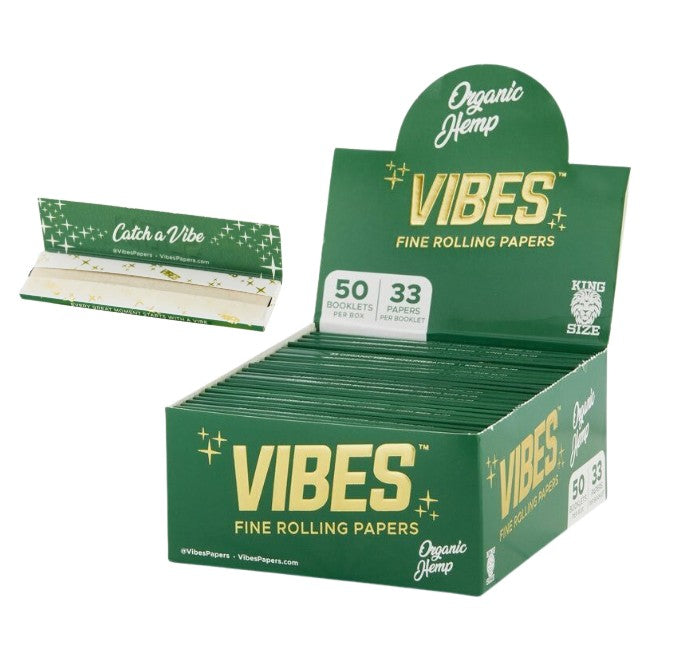 Vibes Papers King Size Slim 50 CT
