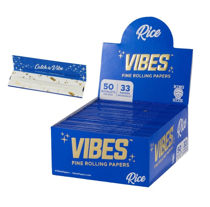 Vibes Papers King Size Slim 50 CT