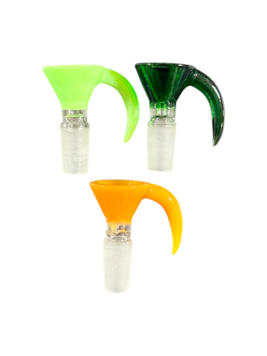 BL40 14mm Slime Colored Bowl w/ Handle 5ct