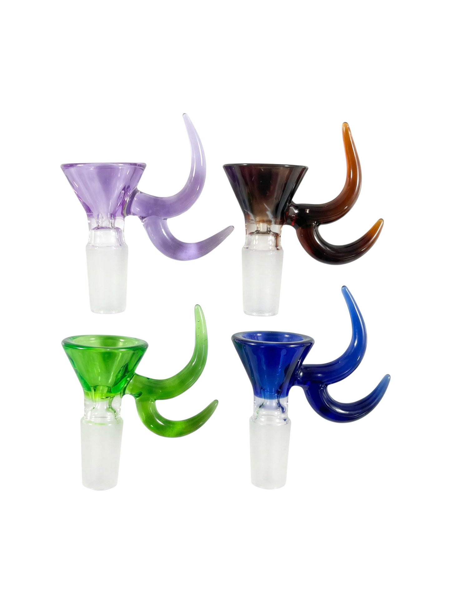 BL48 14mm Dual Horn Handle Bowl 5ct