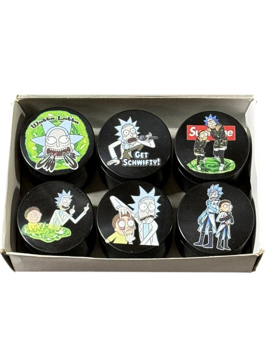 Character Grinders - Black 6ct