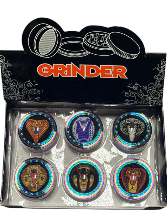JZQ0118-1 50MM 3D CONVEX GRINDERS (6CT DISPLAY)