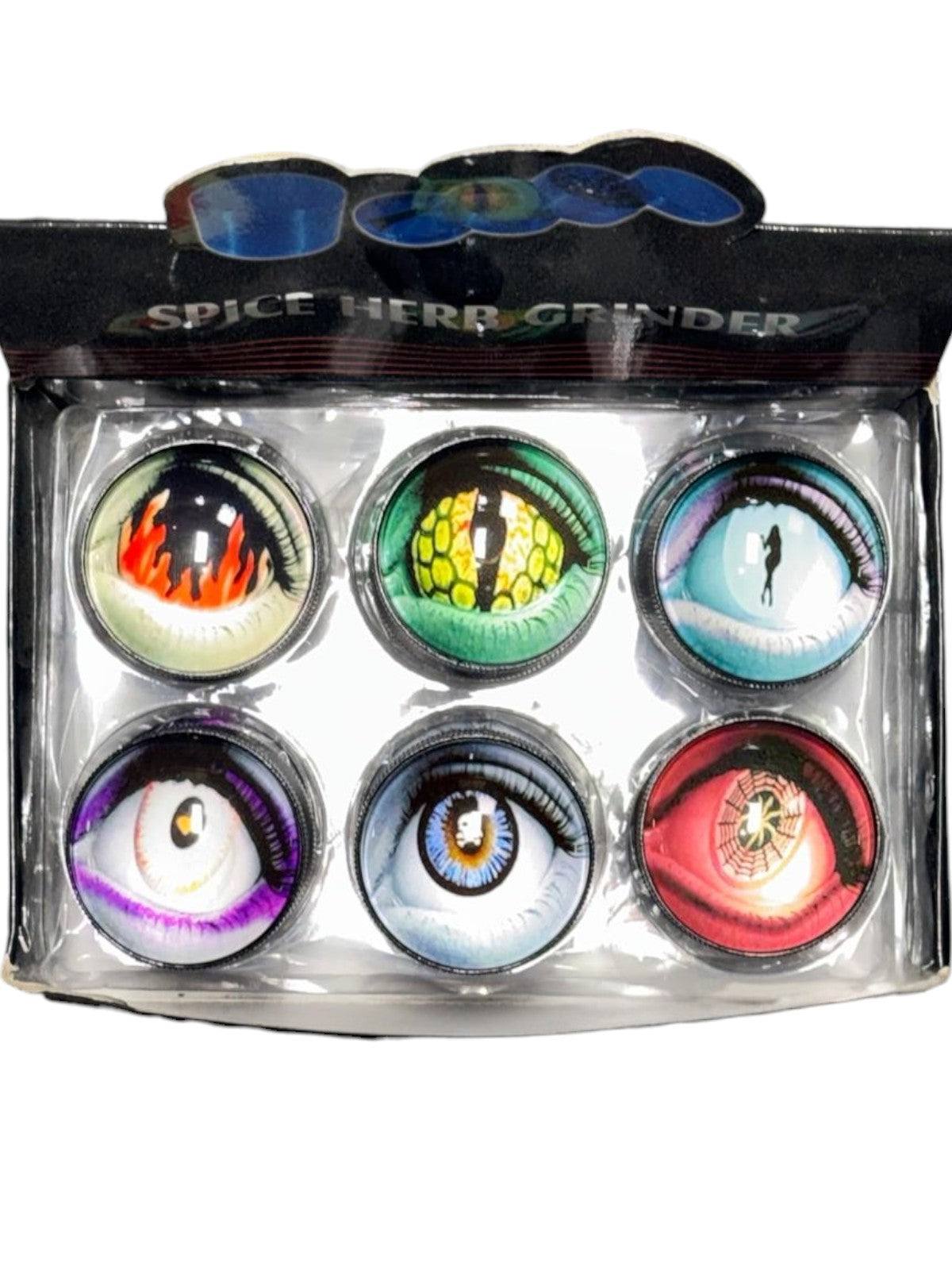Convex Eye Design Grinder 6ct